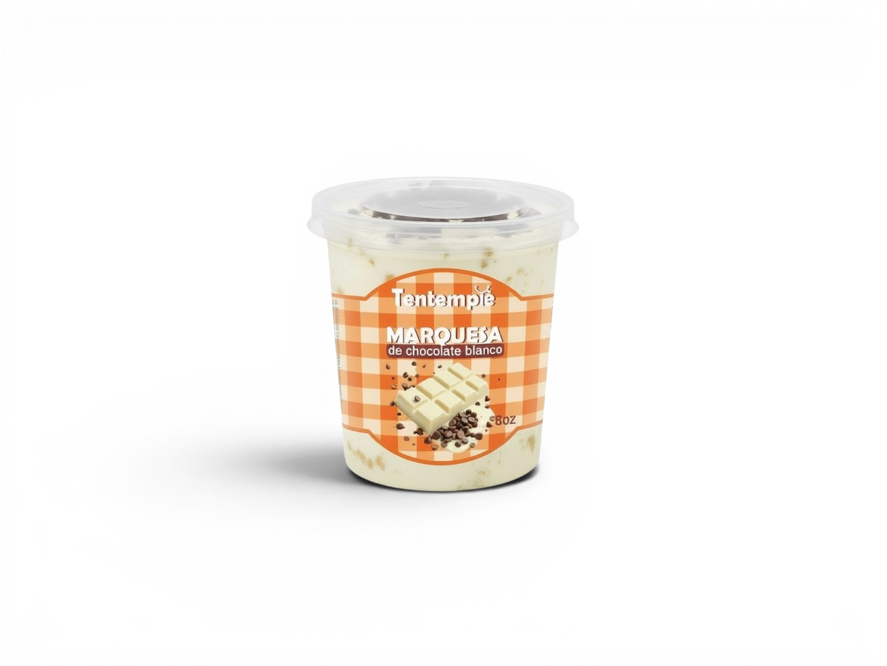 (3)Marquesa de Chocolate Blanco Marquesa de Chocolate Blanco 8oz - Imagen 1