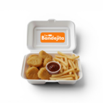 Nuggets de Pollo con Papas Fritas