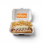 Perro Caliente Jumbo con Papas Fritas